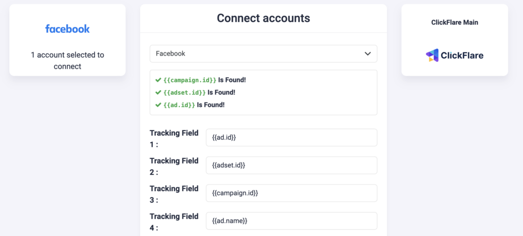 How to connect ClickFlare to Facebook on TheOptimizer P2