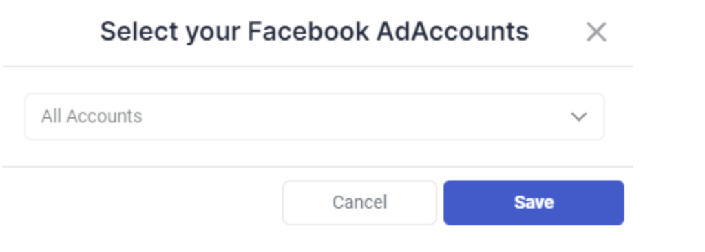 How to connect a Facebook account The Optimizer Step 5